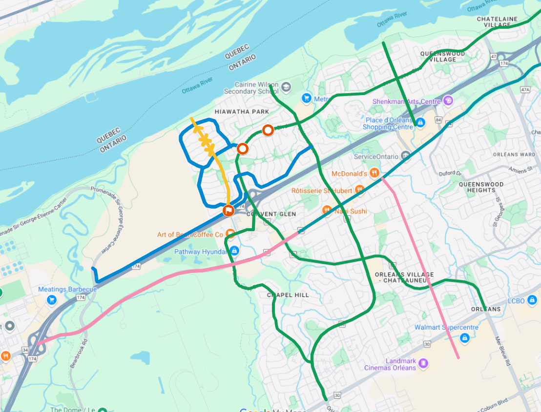 Priorities for Orleans for the 2025 Transportation Master Plan Consultations